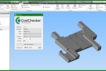 Materialkosten im 3D CAD berechnen mit dem CostChecker mit DMA